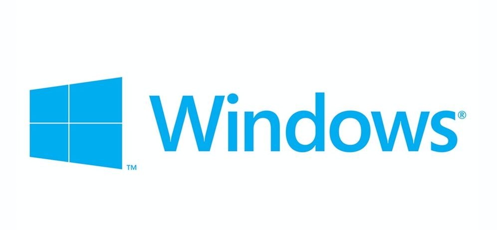 The windows logo on a white background.