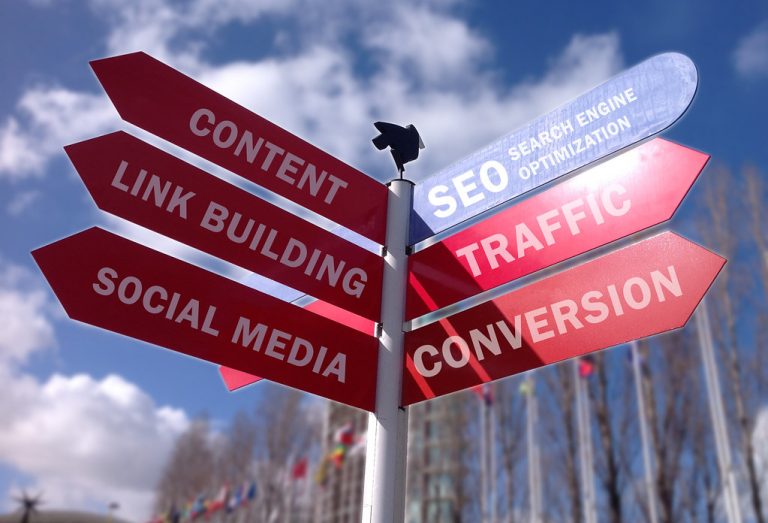 Seo Street Sign