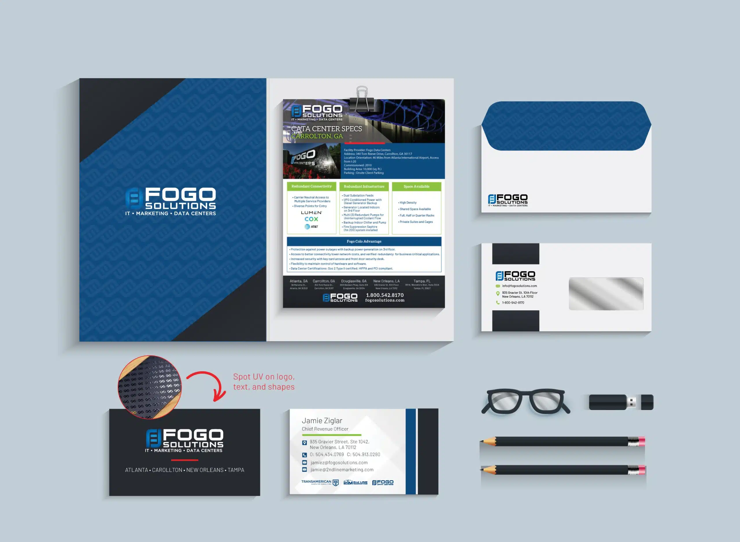 FOGO Branding Mockup Layout