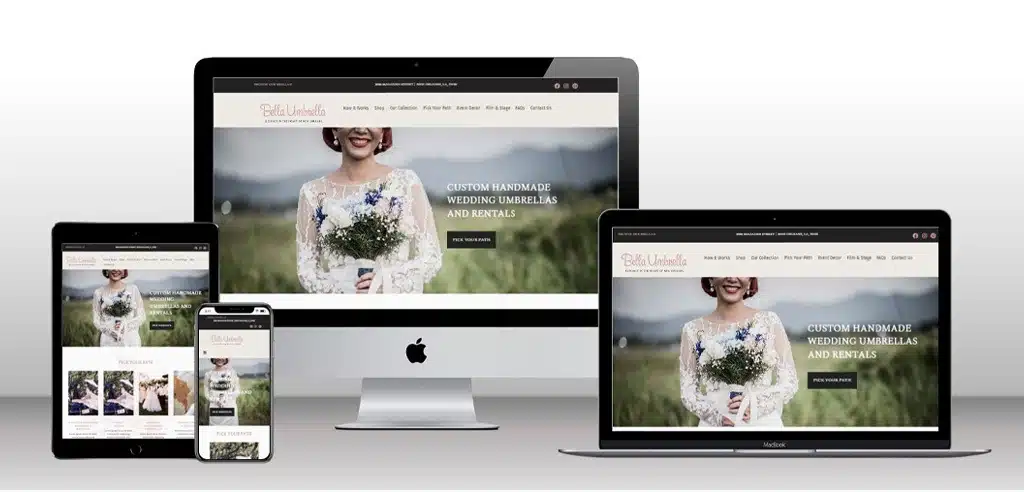 Bella Umbrella website design & management