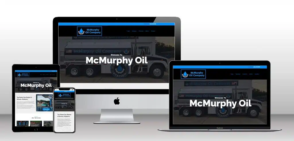 McMurphy Oil Company website design and management