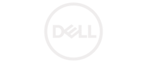 Dell logo on a green background, managed IT.