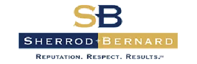 The logo for sherrod bernard, a managed IT service provider.