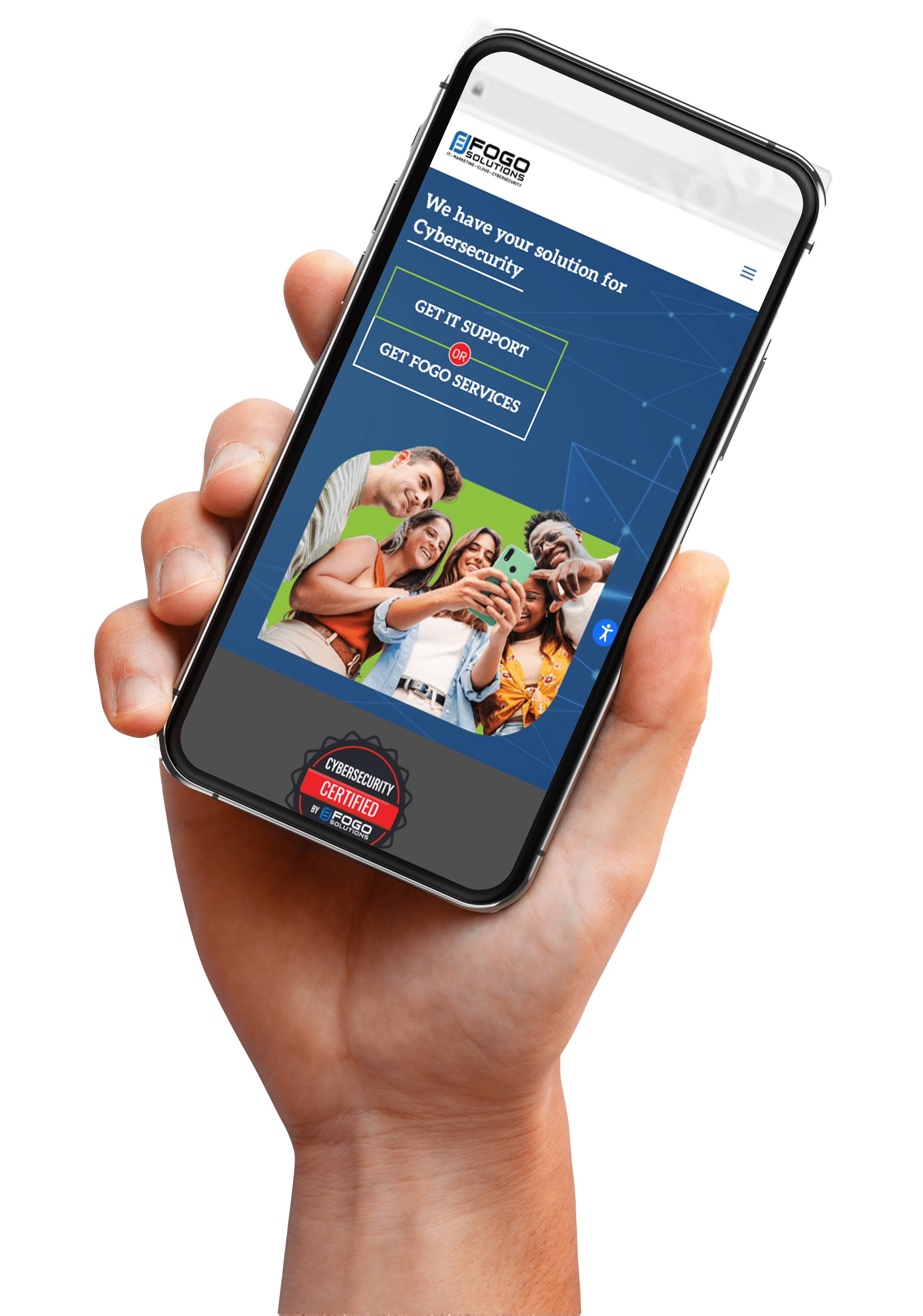 hand fogo phone