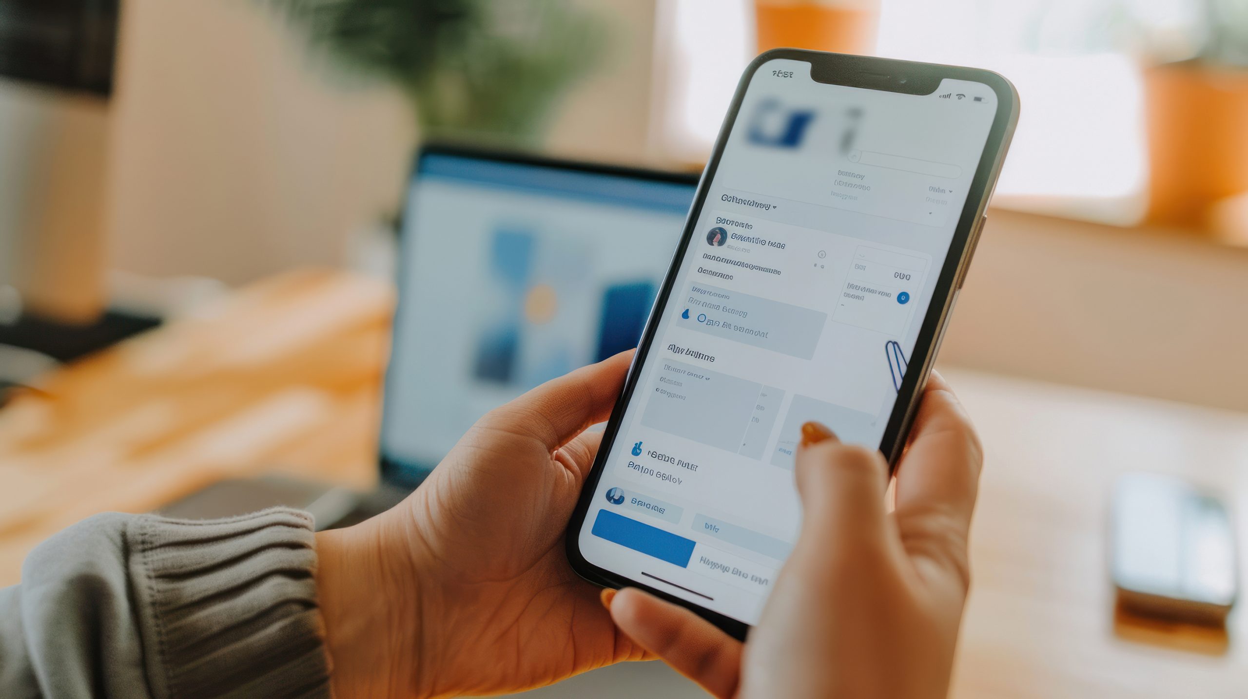 Facebook Type Screen Mobile